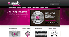 Desktop Screenshot of intralotinteractive.com